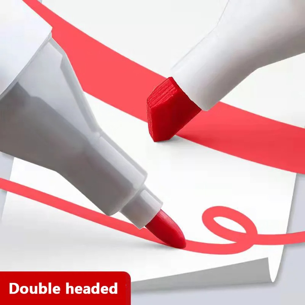 Permanent Double Tip Art Markers For Painting Sketching Drawing Comics Design School Supplies 5