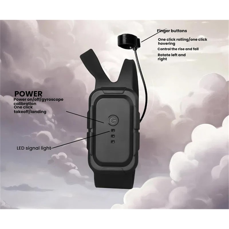 RC Glider For Adults Flying Sword Drone Stunt Hand Remote Controlled DropResistant 5