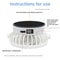 USB Rechargeable Outdoor Sun Protection Hat Breathable Baseball Cap With Solar Fan Summer Cooling S 4