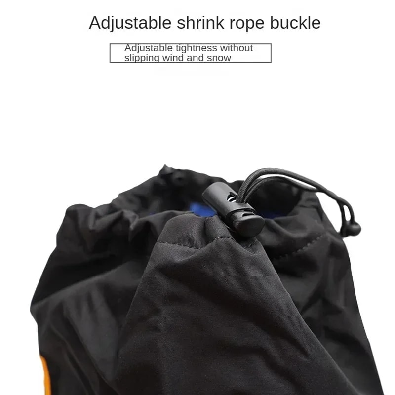 Ski Snow Cover for Hiking, Mountaineering, Cycling Leggings, Outdoor Shoes Leg Covers, Anti-Snow Anti-Sand for Men