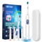 Rechargeable Rotary Toothbrush Intelligent Rotating Electric Toothbrush Compatible With Oral B Repl 8