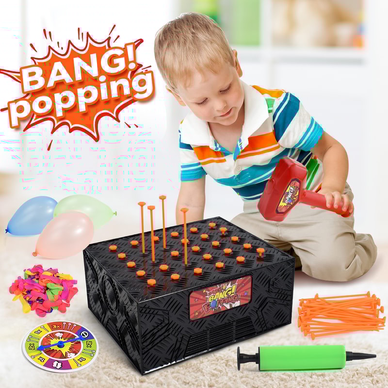 Balloon Adventure Party Game, Multiplayer Tabletop Toy Explosion Game for Leisure and Entertainment