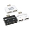Charging Data Interface Splitter, OTG Head Hub Adapter, Dual Port USB Current Extender