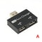 Charging Data Interface Splitter, OTG Head Hub Adapter, Dual Port USB Current Extender