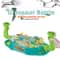 Pinball Catapult Toy, Children's Two-Player Battle Dinosaur Board Game, Parent-Child Educational Interactive Toy
