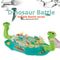 Pinball Catapult Toy, Children's Two-Player Battle Dinosaur Board Game, Parent-Child Educational Interactive Toy