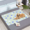 Durable Polyester Fiber Care Mat Design - Washable & Reusable Anti-Slip Bed Protector for Adults, Seniors & Pets