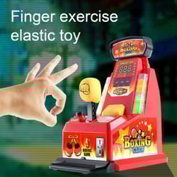 finger boxing toy for toddlers, educational stress relief game, multiplayer with score display for kids