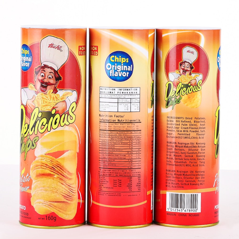 Scary Potato Chip Snake Magic Toy, Halloween Prank Gift, Fun Gag Trick for April Fool Day Party