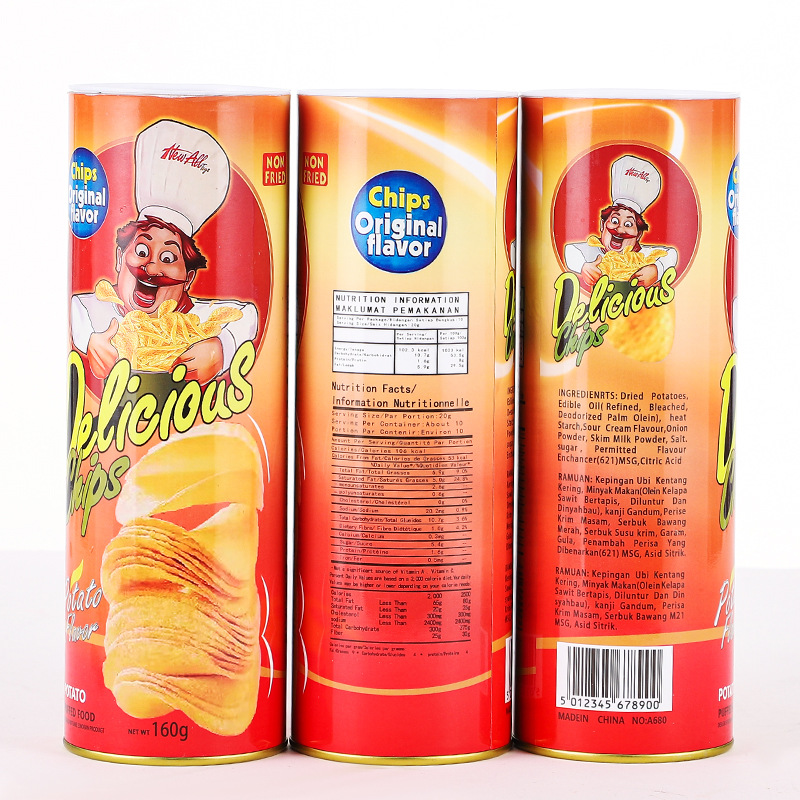 Scary Potato Chip Snake Magic Toy, Halloween Prank Gift, Fun Gag Trick for April Fool Day Party