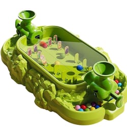 interactive battle toy for two person, kids vegetable pinball machine shooting desktop game christmas gift