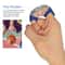 Adjustable Fracture Finger Splint, Pain Relief Trigger Finger Corrector for Dislocation Support