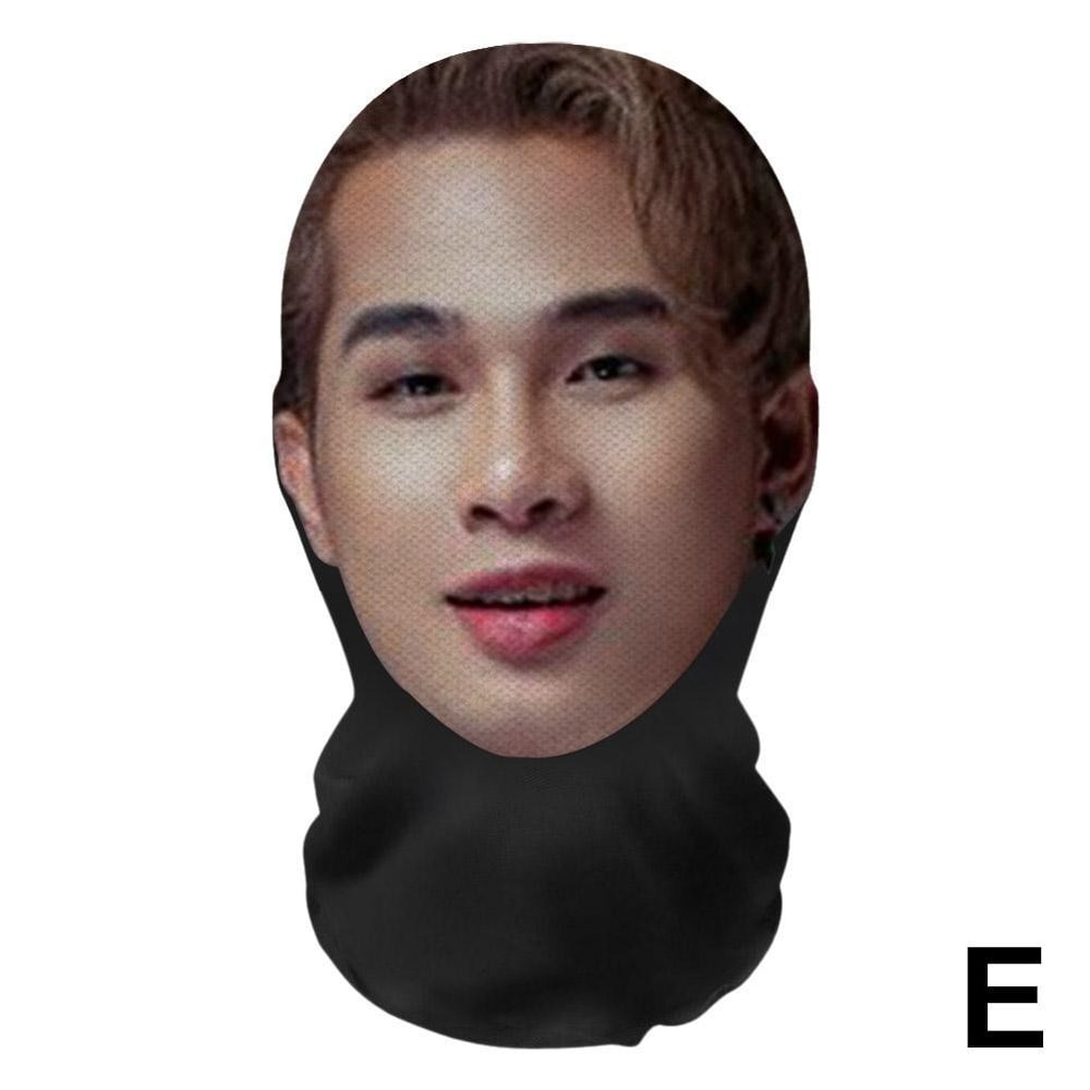 Breathable Full Face Mask for Unisex, Novel Cosplay Headgear, Party Simulation Prop