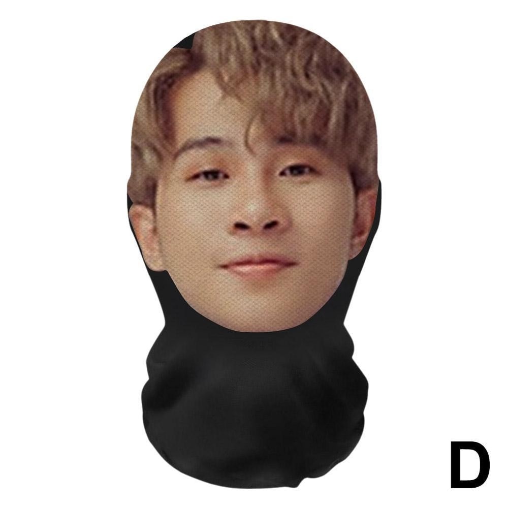 Breathable Full Face Mask for Unisex, Novel Cosplay Headgear, Party Simulation Prop