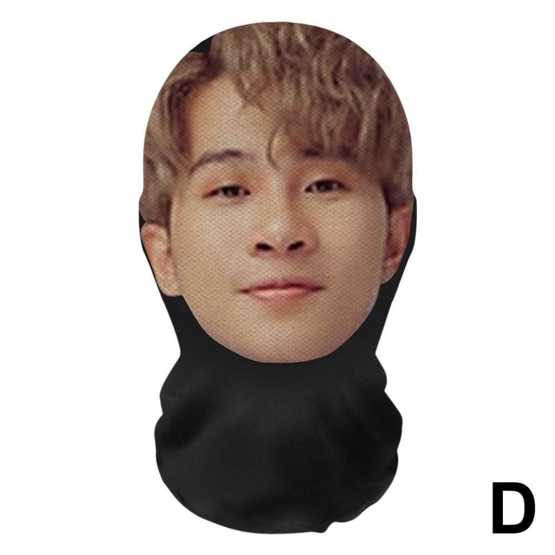 Breathable Full Face Mask for Unisex, Novel Cosplay Headgear, Party Simulation Prop