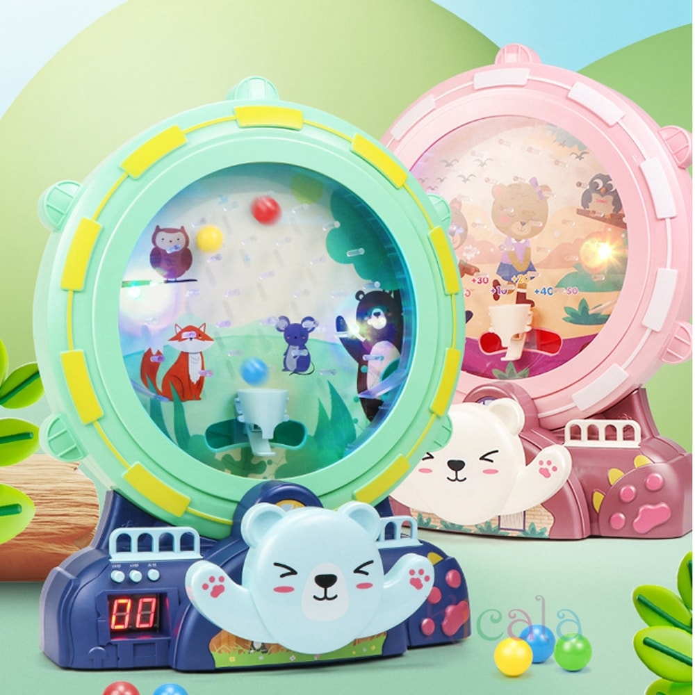 Interactive Bean Ball Game Machine Educational Toys With Lighting Scoring ParentChild Puzzle Game G 1