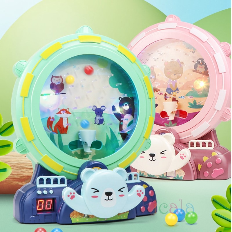 Interactive Bean Ball Game Machine Educational Toys With Lighting Scoring ParentChild Puzzle Game G 1