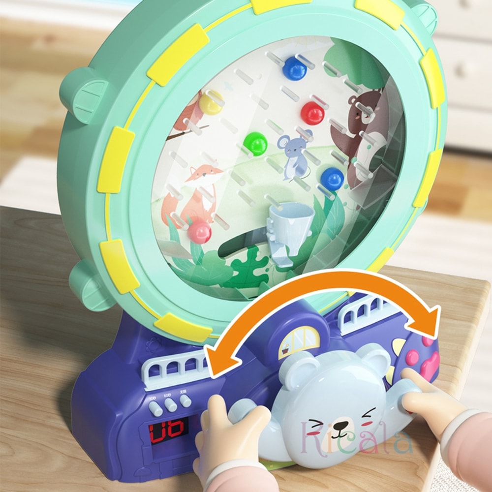 Interactive Bean Ball Game Machine Educational Toys With Lighting Scoring ParentChild Puzzle Game G 2