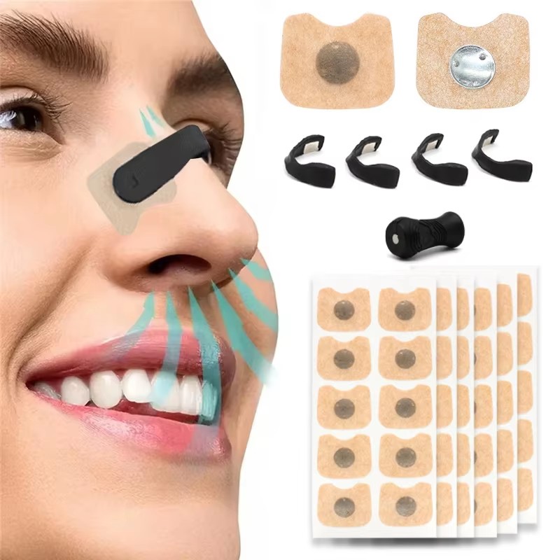 Increase Air Intake Magnetic Nasal Dilator Kit Breathing Refill Nose Clip 0