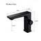 Intelligent LED Brass Deck Mounted Digital Display Bathroom Basin Faucet, Sink Vanity Tap, Hot Cold Water Mixer