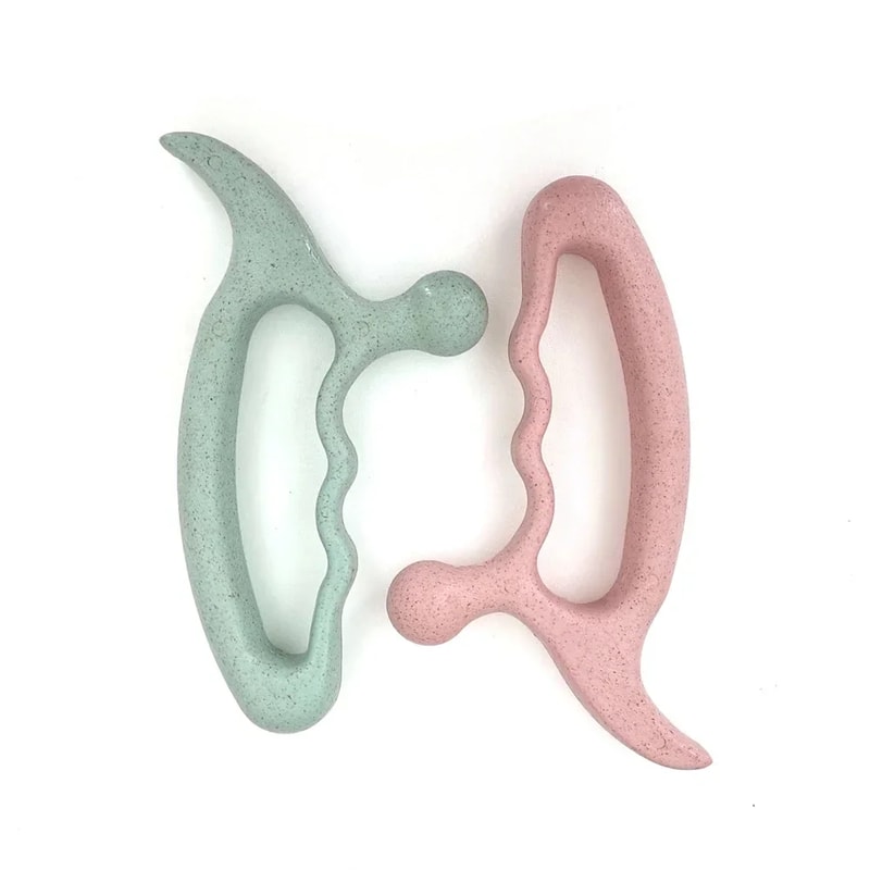 Big Head Acupoint Massage Spa, Hand Reflexology, Foot Body Gua Sha Massage Tools Point