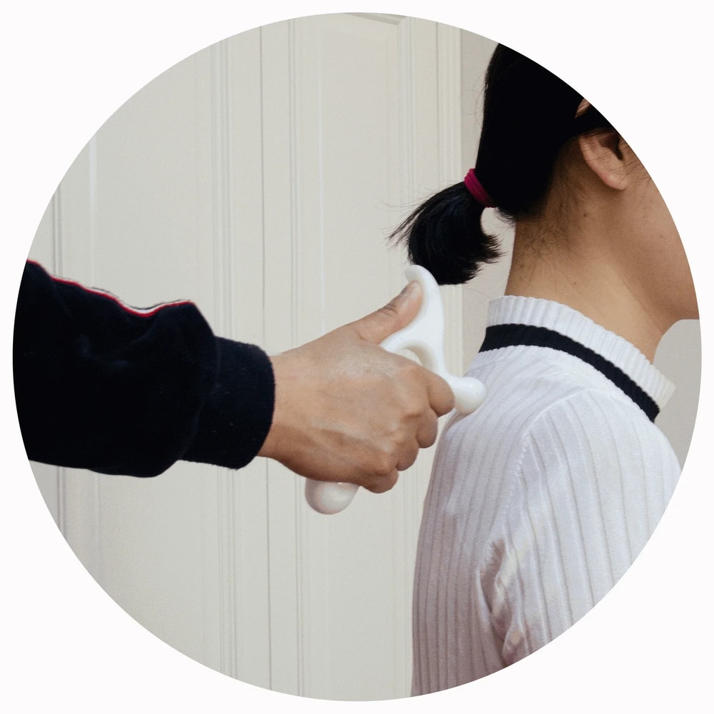 Big Head Acupoint Massage Spa, Hand Reflexology, Foot Body Gua Sha Massage Tools Point