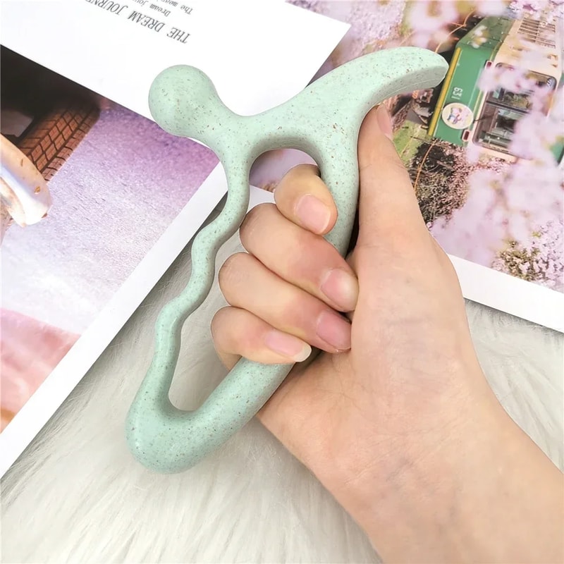 Big Head Acupoint Massage Spa, Hand Reflexology, Foot Body Gua Sha Massage Tools Point