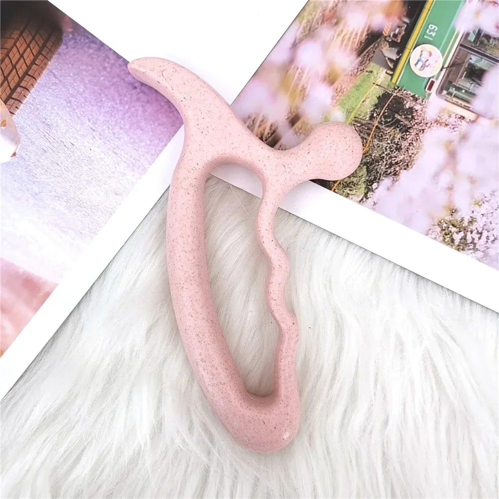 Big Head Acupoint Massage Spa, Hand Reflexology, Foot Body Gua Sha Massage Tools Point