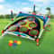 Outdoor Yard Toss Game Toy, Portable Cornhole Throwing Circle Ferrule Board Set, Easy Assemble Fun for Kids and Adults