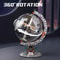 High Tech Construction Bricks Set, New Creative Technology Space Station Transparent Globe, Toy Gifts for Children