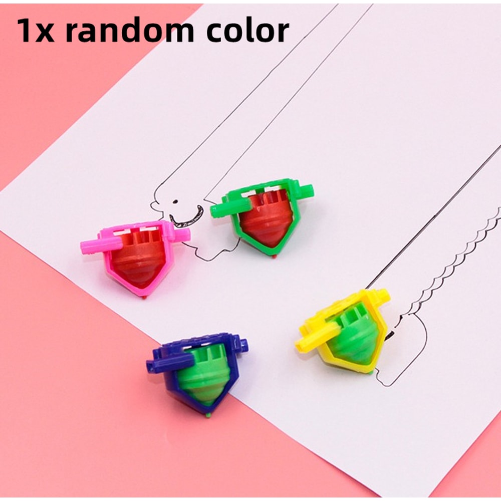 Whistle Spinning Tops, Top Plastic Gyroscope Pressure Gyro Toys for Kids, Classic Children's Gift