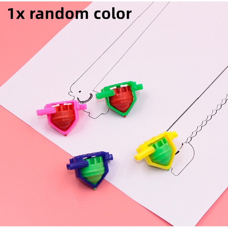 Whistle Spinning Tops, Top Plastic Gyroscope Pressure Gyro Toys for Kids, Classic Children's Gift