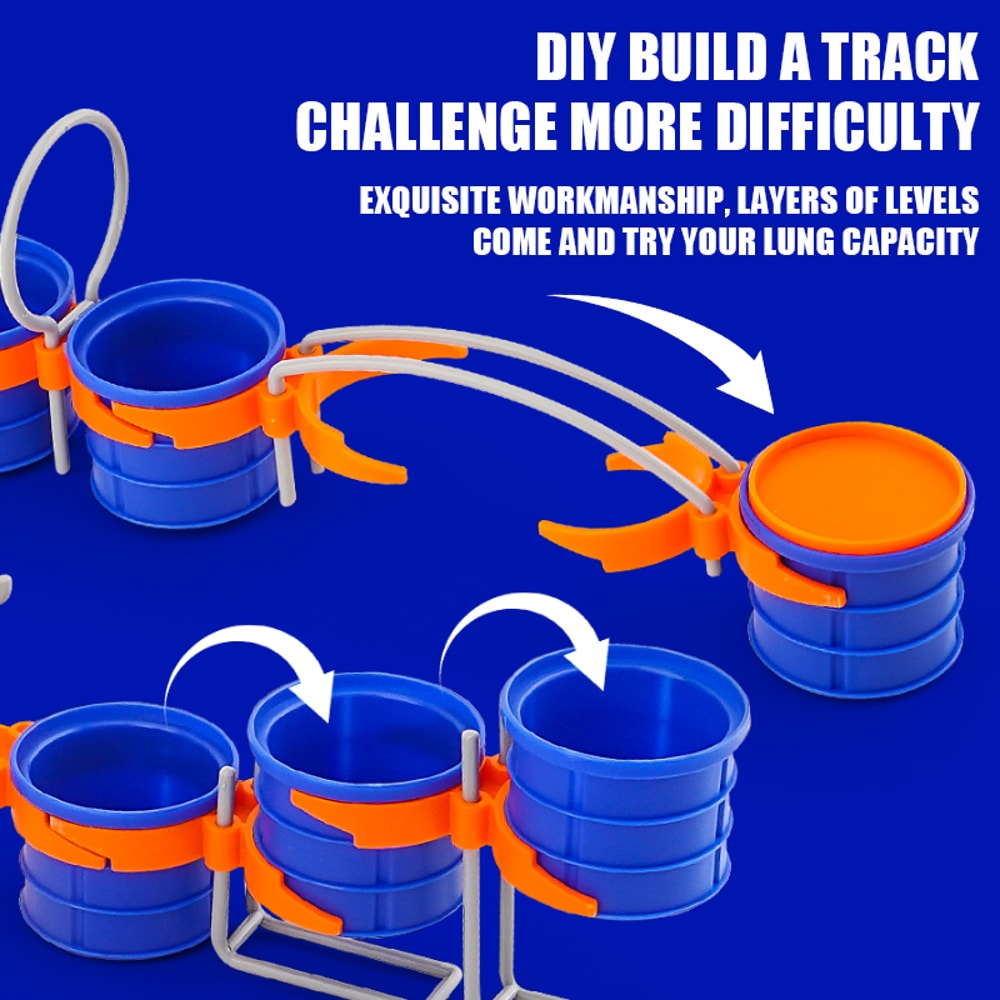 Parent-Child Prop Sense Exercise, Cup Jump Ball Practice for Children Lung Vitality