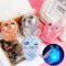 Stress Relief Toy, Squishy Bunny Stress Balls with Light, Colorful Rabbit Fidget Toys, Easter Basket Stuffers for Girls