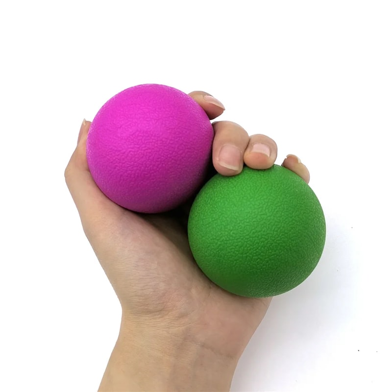 Peanut Massage Ball, Lacrosse Muscle Relaxation for Fitness, Yoga, Trigger Point Pain Relief