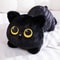 Cuddly Black Cat Plush Toy Doll Cute Big Pillow Cushion For Boys Girls Birthday Gifts 3