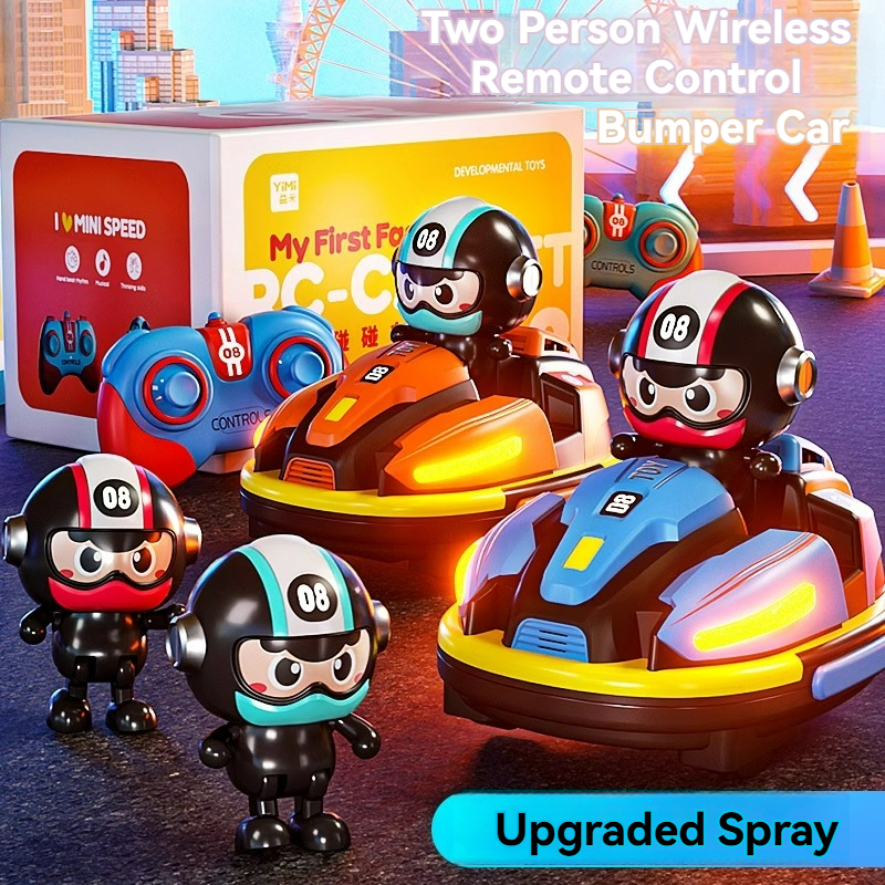 Robot Karting Toy With Music Light Car Toy For Toddler Boy Girl RC Battle Game For Kids Family Fun 1