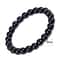 Bead Stretch Wristband Black Obsidian Healing Bracelet For Stress Relief Weight Loss Gift For Women 8