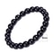 Bead Stretch Wristband Black Obsidian Healing Bracelet For Stress Relief Weight Loss Gift For Women 8