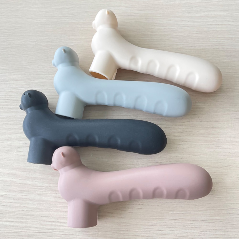 Silicone Door Knob Cover Door Handle Protective Glove Anti Collision Wall Mat For Home Use Static P 0