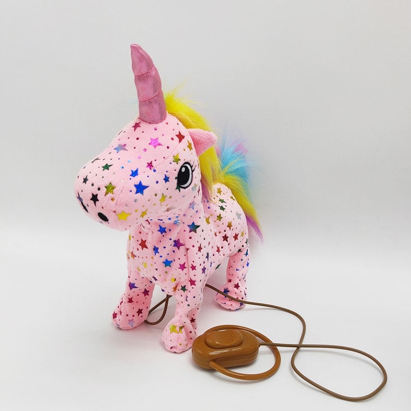 Walking Talking Plush Electric Unicorn Alpaca Toy For Kids Cute Plush Childrens Gifts With Music 9