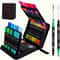 Watercolor Markers Art Set, Drawing and Crafts Set with Durable Plastic Bodies, Perfect Christmas Gift