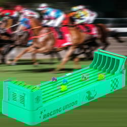 interactive classic horse racing board game, electric sports table, table football party toy for adults and kids gift