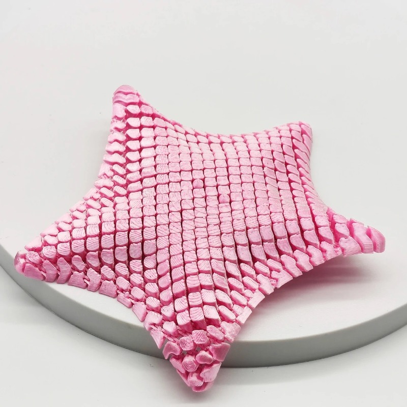 Starfish Stress Relief Toy, Printed Articulated Visual Gift for Kids, Adults