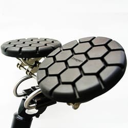 comfortable bicycle seat cushion, long-distance widened noseless saddle for cyclists