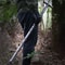 Portable Folding Walking Stick, Tungsten Steel Alpenstock, T-type Self-defense Stick for Camping and Hiking