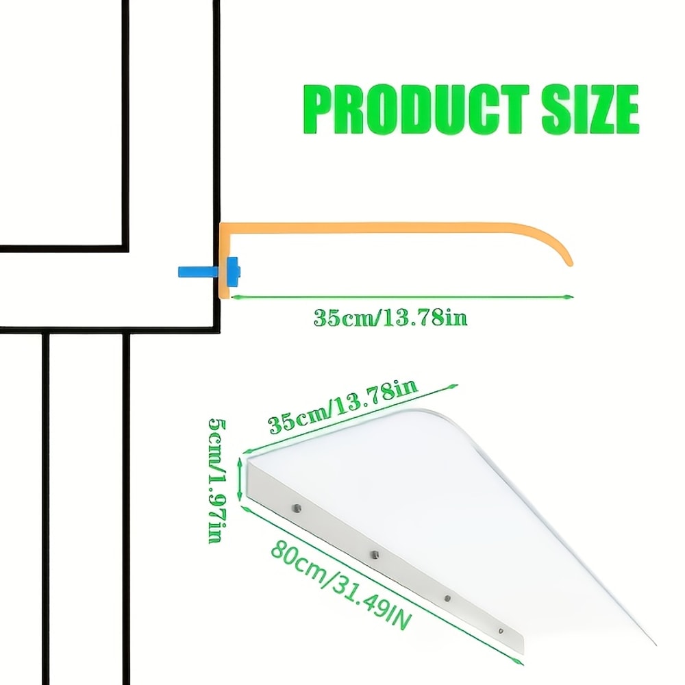 Home Decoration Plastic Awnings and Door Canopies, Courtyard Rain Cover