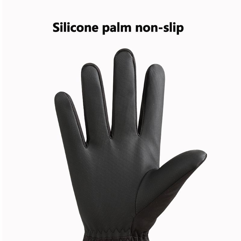 Thermal Ski Gloves, Waterproof Cold-proof Gloves, Adjustable Non-slip Touch Screen Gloves for Couples