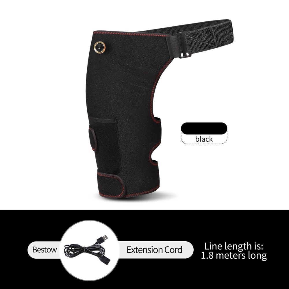 Hip Heating Pad For Physical Healing Heated Hip Support Brace With Massager For Sciatica Pain Relie 6