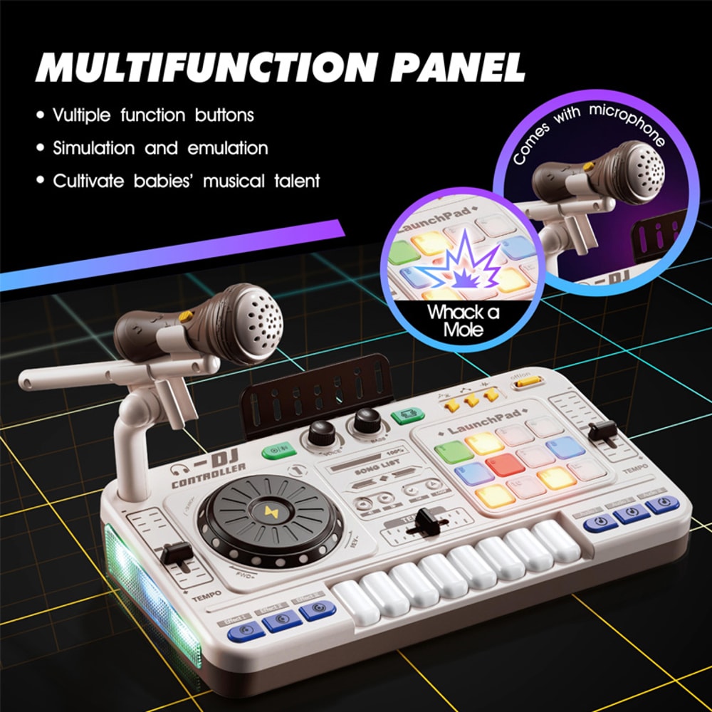 Multifunctional Music Toys Electronic Learning Game Birthday Gift For Kids 1
